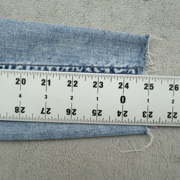 Hollister Jeans Junior's Size 5R High-Rise Crop Legging Denim Pants 25" Inseam - Picture 5 of 16